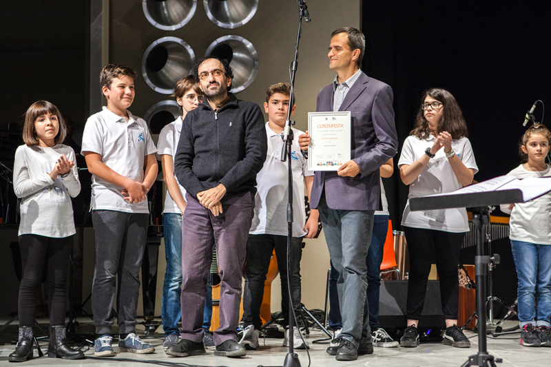 1° edizione del Concorso di Composizione: premiazione del vincitore.